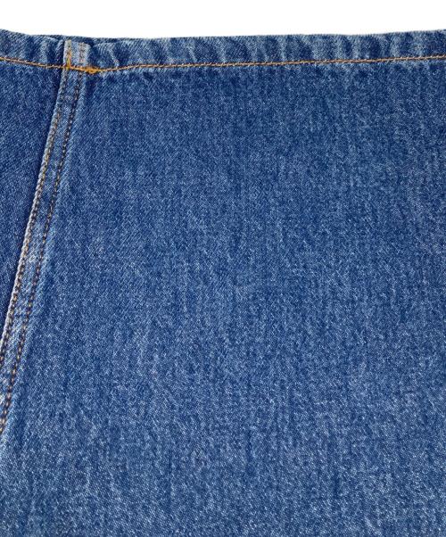 FUTUR（フューチャー）FUTUR (フューチャー) ワイドデニムパンツ インディゴ サイズ:表記無しの古着・服飾アイテム