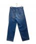 FUTUR (フューチャー) ワイドデニムパンツ インディゴ サイズ:表記無し：7000円