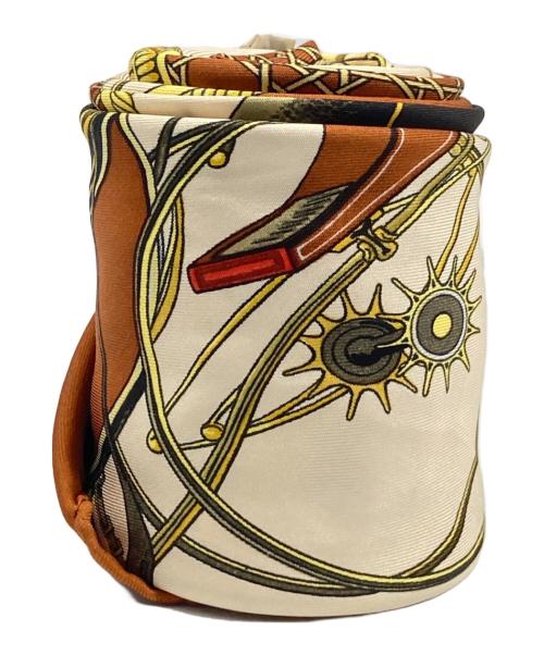 HERMES（エルメス）HERMES (エルメス) カレ90 ブラウンの古着・服飾アイテム