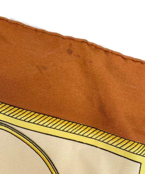 HERMES（エルメス）HERMES (エルメス) カレ90 ブラウンの古着・服飾アイテム