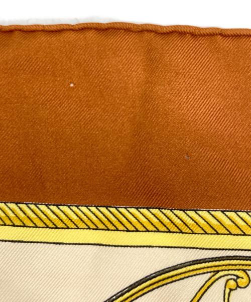 HERMES（エルメス）HERMES (エルメス) カレ90 ブラウンの古着・服飾アイテム