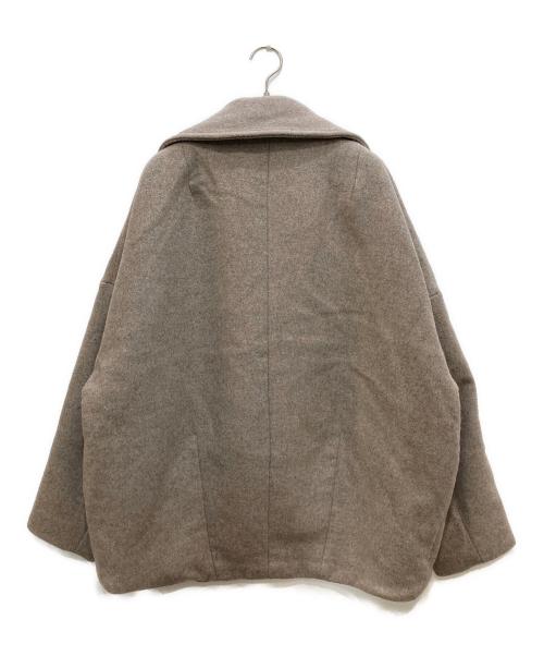 STYLE MIXER（スタイルミキサー）STYLE MIXER (スタイルミキサー) ウールコクーンショートコート ベージュ サイズ:Ｍの古着・服飾アイテム