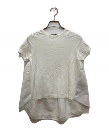 中古・古着通販】YOKO CHAN (ヨーコチャン) 切替ペプラムTシャツ