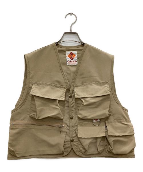 Columbia（コロンビア）Columbia (コロンビア) フィッシングベスト ベージュ サイズ:表記無の古着・服飾アイテム