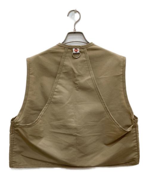 Columbia（コロンビア）Columbia (コロンビア) フィッシングベスト ベージュ サイズ:表記無の古着・服飾アイテム