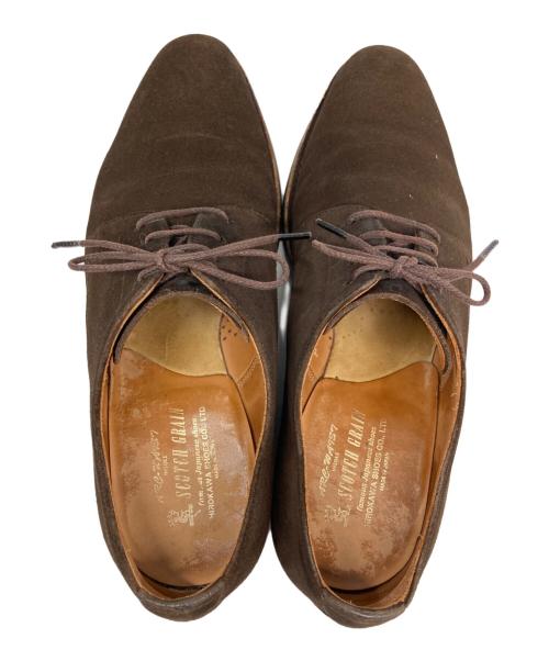 SCOTCH GRAIN（スコッチグレイン）SCOTCH GRAIN (スコッチグレイン) スウェードシューズ ブラウン サイズ:24の古着・服飾アイテム