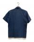 peels (ピールズ) ショートスリーブ ワーク シャツ ネイビー サイズ:Ｍ：4000円