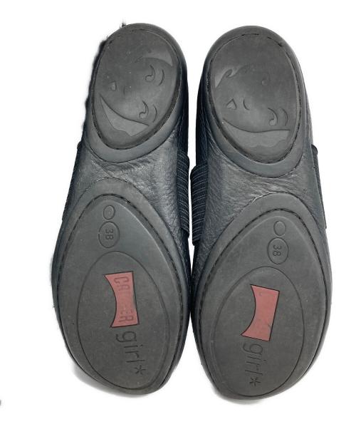 CAMPER（カンペール）CAMPER (カンペール) バレエシューズ ブラック サイズ:38の古着・服飾アイテム