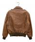 GARIBALDI (ガリバルディ) レザーフライトジャケット ブラウン サイズ:Ｌ：4500円