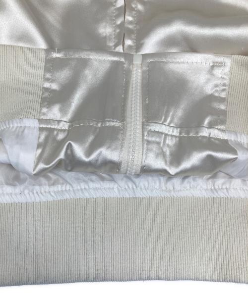 BACKERS（バッカーズ）Backers (バッカーズ) スカジャン ホワイト サイズ:Fの古着・服飾アイテム