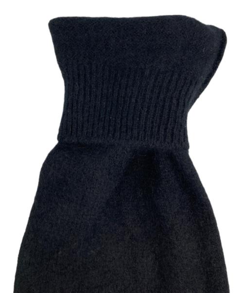 Jean Paul GAULTIER（ジャンポールゴルチェ）Jean Paul GAULTIER (ジャンポールゴルチェ) アンゴラウールカーディガン ブラック サイズ:42の古着・服飾アイテム