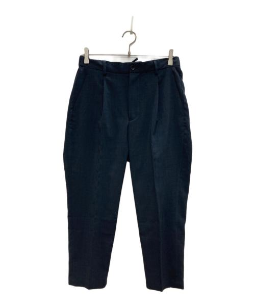 BEAUTY&YOUTH（ビューティーアンドユース）BEAUTY&YOUTH (ビューティーアンドユース) バンドカラーシャツ＆イージーパンツ セットアップ グレー サイズ:Mの古着・服飾アイテム