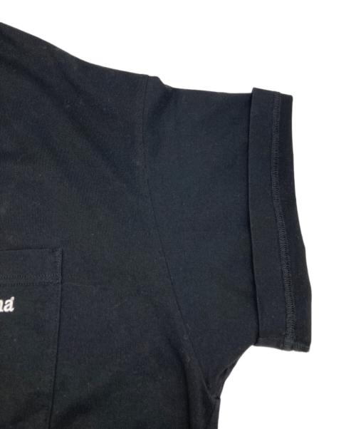 Americana（アメリカーナ）Americana (アメリカーナ) カットソーワンピース ブラック サイズ:Freeの古着・服飾アイテム