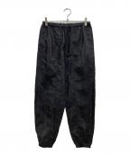 MACPHEEマカフィー）の古着「ナイロンビンテージ ドローストリングパンツ」｜ブラック