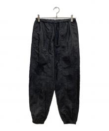 MACPHEE（マカフィー）の古着「ナイロンビンテージ ドローストリングパンツ」｜ブラック