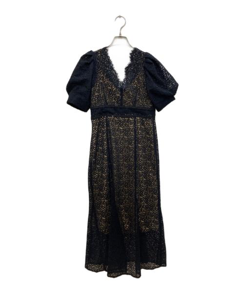 Snidel（スナイデル）Snidel (スナイデル) レースワンピース ブラック サイズ:Sの古着・服飾アイテム