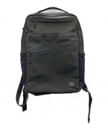 PORTER（ポーター）の古着「HYBRID  DAYPACK/ハイブリットデイパック」｜ブラック