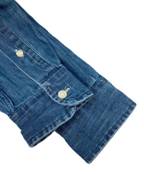 POLO RALPH LAUREN（ポロ・ラルフローレン）POLO RALPH LAUREN (ポロ・ラルフローレン) BEAMS (ビームス) デニムシャツ インディゴ サイズ:XSの古着・服飾アイテム