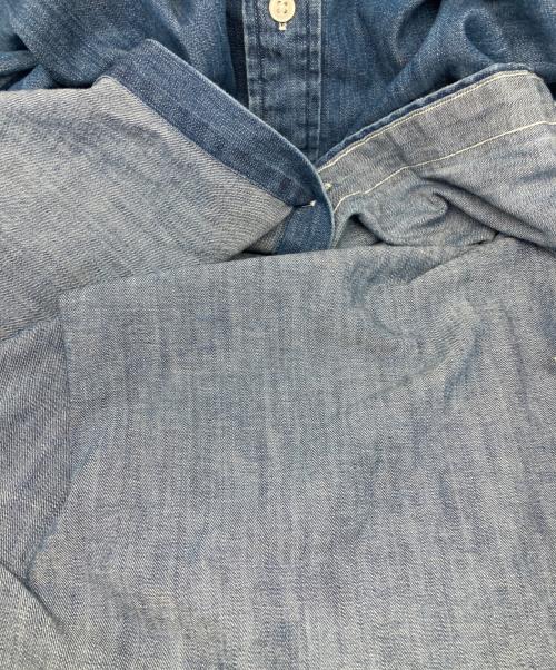 POLO RALPH LAUREN（ポロ・ラルフローレン）POLO RALPH LAUREN (ポロ・ラルフローレン) BEAMS (ビームス) デニムシャツ インディゴ サイズ:XSの古着・服飾アイテム
