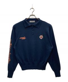 中古・古着通販】BoTT (ボット) 長袖ポロシャツ ブラウン サイズ:XL