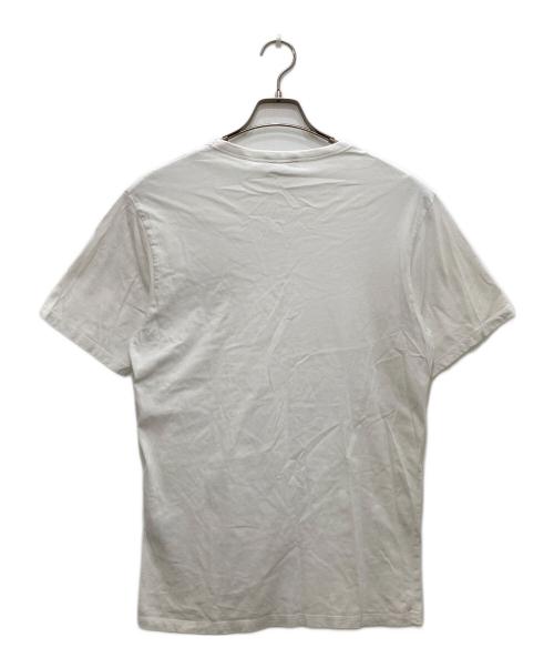 maison kitsune（メゾンキツネ）maison kitsune (メゾンキツネ) ラックスフォックス パッチ クラシック Tシャツ ホワイト サイズ:Ｓの古着・服飾アイテム