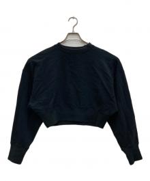 anuke（アンヌーク）の古着「Raglan Sleeve Sweat/ラグランスリーブスウェット」｜ブラック