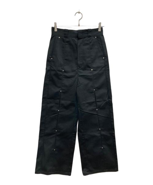 Dickies（ディッキーズ）Dickies (ディッキーズ) SLY (スライ) HOLE STRAIGHT パンツ/ホールストライプパンツ ブラック サイズ:１の古着・服飾アイテム