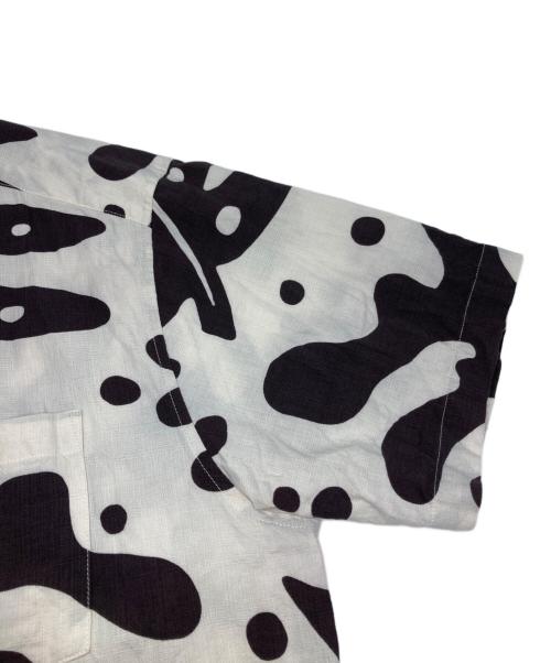 pataloha（パタロハ）pataloha (パタロハ) アロハシャツ ホワイト×ブラウン サイズ:ＸＬの古着・服飾アイテム