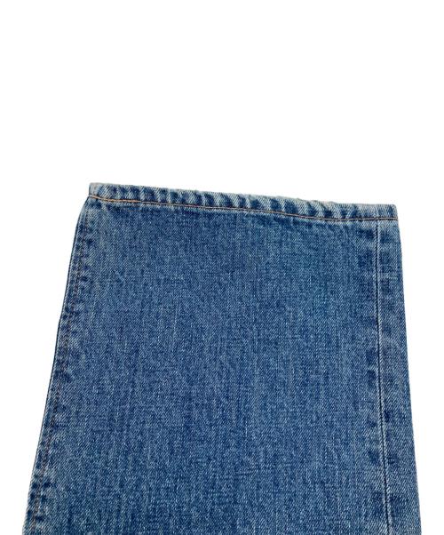 FILL THE BILL（フィルザビル）FILL THE BILL (フィルザビル) WAIST FRINGE 5POCKET JEANS/ウエストフリンジ５ポケットジーンズ インディゴ サイズ:Ｍの古着・服飾アイテム