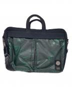 STONE ISLAND×PORTERストーンアイランド×ポーター）の古着「Reflective Briefcase/リフレクティブ　ブリーフケース」｜グリーン