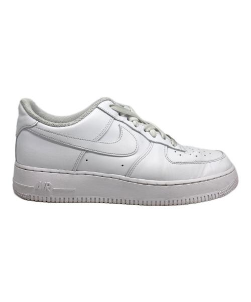 NIKE（ナイキ）NIKE (ナイキ) Nike Air Force 1 Low '07/ナイキエアフォース１ロー'07 ホワイト サイズ:27.5cmの古着・服飾アイテム