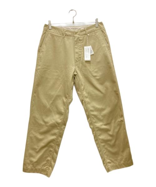nanamica（ナナミカ）nanamica (ナナミカ) Wide Chino Pants/ワイドチノパンツ ベージュ サイズ:Ｗ32の古着・服飾アイテム