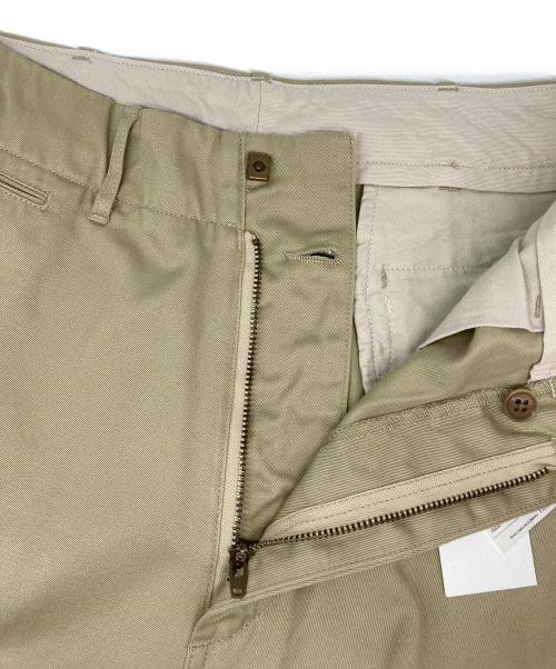 nanamica（ナナミカ）nanamica (ナナミカ) Wide Chino Pants/ワイドチノパンツ ベージュ サイズ:Ｗ32の古着・服飾アイテム