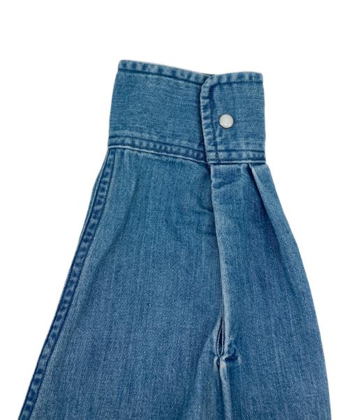 nanamica（ナナミカ）nanamica (ナナミカ) Regular Collar Light Denim Shirt/レギュラーカラーライトデニムシャツ インディゴ サイズ:Ｍの古着・服飾アイテム