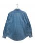 nanamica (ナナミカ) Regular Collar Light Denim Shirt/レギュラーカラーライトデニムシャツ インディゴ サイズ:Ｍ：10000円