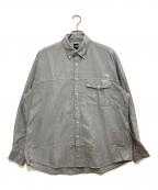 THE NORTH FACEザ ノース フェイス）の古着「LS FD NUPTSE SHIRT」｜グレー