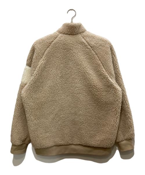 adidas（アディダス）adidas (アディダス) ウィンター フリースジャケット ベージュ サイズ:Ｍの古着・服飾アイテム