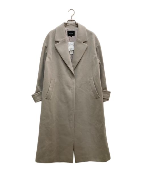 UNTITLED（アンタイトル）UNTITLED (アンタイトル) ビーバーチェスターコート ベージュ サイズ:2の古着・服飾アイテム
