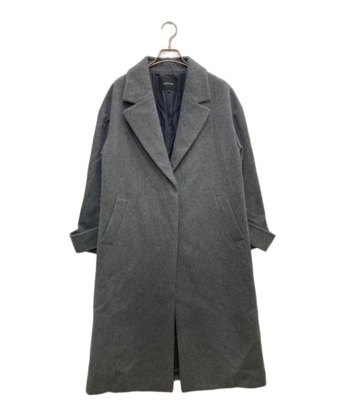 UNTITLED（アンタイトル）UNTITLED (アンタイトル) ビーバーチェスターコート グレー サイズ:2の古着・服飾アイテム