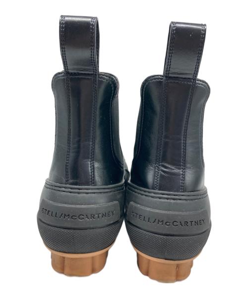 STELLA McCARTNEY（ステラマッカートニー）STELLA McCARTNEY (ステラマッカートニー) サイドゴアガムブーツ ブラック サイズ:37の古着・服飾アイテム
