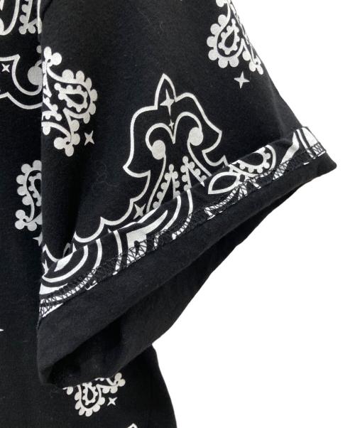 Hanes（ヘインズ）Hanes (ヘインズ) Supreme (シュプリーム) Bandana Tagless Tees/バンダナ タグレス ティー ブラック サイズ:Lの古着・服飾アイテム