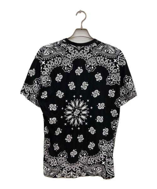 Hanes（ヘインズ）Hanes (ヘインズ) Supreme (シュプリーム) Bandana Tagless Tees/バンダナ タグレス ティー ブラック サイズ:Lの古着・服飾アイテム