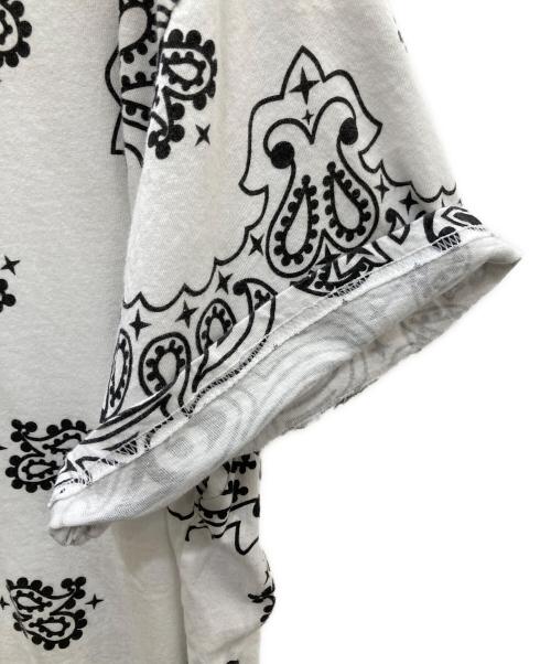 Hanes（ヘインズ）Hanes (ヘインズ) Supreme (シュプリーム) Bandana Tagless Tees/バンダナ タグレス ティー ホワイト サイズ:XLの古着・服飾アイテム