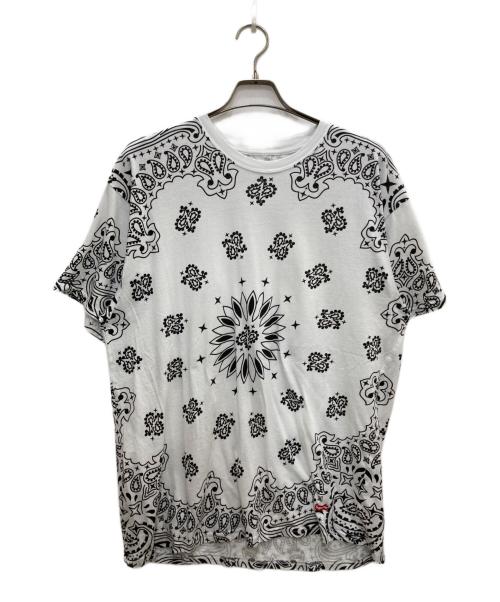 Hanes（ヘインズ）Hanes (ヘインズ) Supreme (シュプリーム) Bandana Tagless Tees/バンダナ タグレス ティー ホワイト サイズ:XLの古着・服飾アイテム