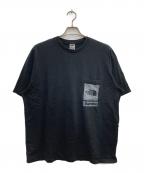 THE NORTH FACE×SUPREMEザ ノース フェイス×シュプリーム）の古着「Printed Pocket Tee/プリンテッド ポケット ティー」｜ブラック