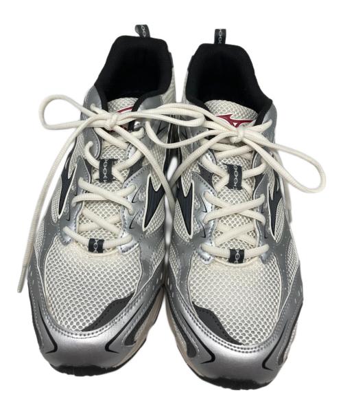 MIZUNO（ミズノ）MIZUNO (ミズノ) MXR シルバー×ホワイト サイズ:27の古着・服飾アイテム