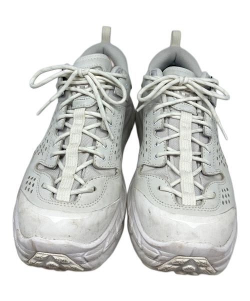 HOKAONEONE（ホカオネオネ）HOKAONEONE (ホカオネオネ) TOR ULTRA LO/トーウルトラロー ホワイト サイズ:27の古着・服飾アイテム