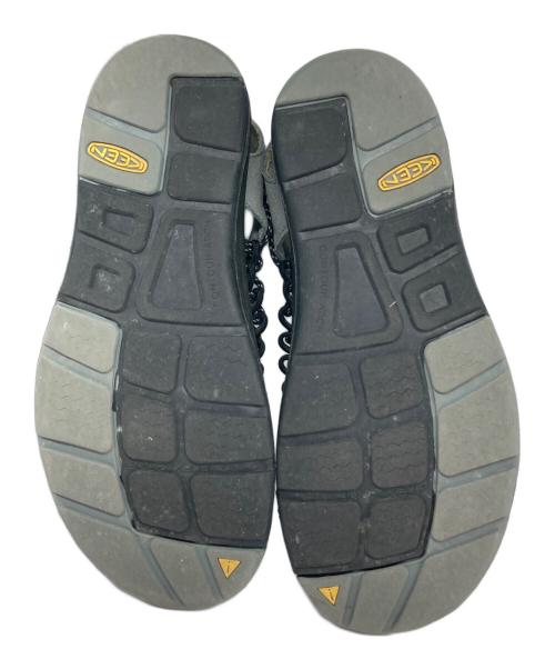 KEEN（キーン）KEEN (キーン) ユニークサンダル ブラック×グレー サイズ:27の古着・服飾アイテム