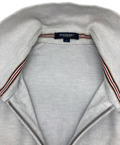 BURBERRY BLACK LABEL（バーバリーブラックレーベル）BURBERRY BLACK LABEL (バーバリーブラックレーベル) スウェットジャケット ブルー サイズ:Lの古着・服飾アイテム