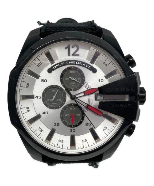 DIESEL（ディーゼル）DIESEL (ディーゼル) クロノグラフ ホワイトの古着・服飾アイテム